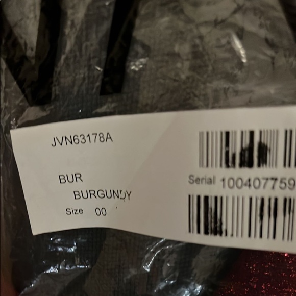 NEW Jovani Burgundy Dress - Picture 7 of 7